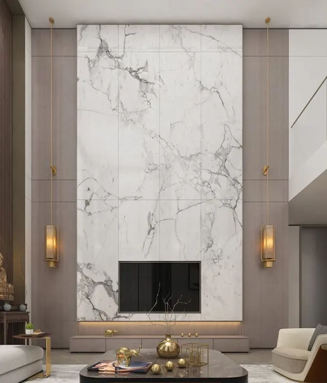 Kitchen Marble Wall Panelling